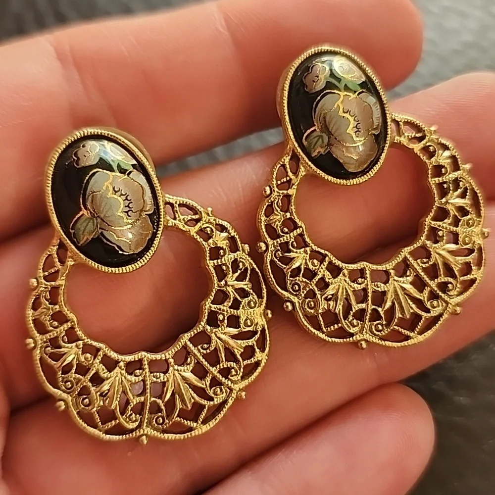 1928 earrings - Picture 1 of 7